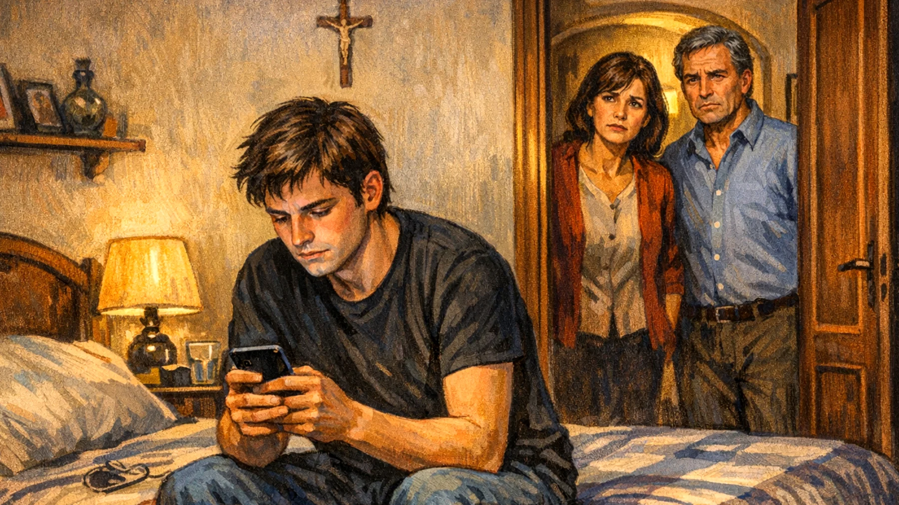 Genitori che faticano a comprendere e gestire le manifestazioni emotive dei figli giovani adulti, i quali tendono a minimizzare o nascondere ansie, paure e stati d'animo complessi, creando distanza emotiva e incomprensioni nel rapporto familiare"