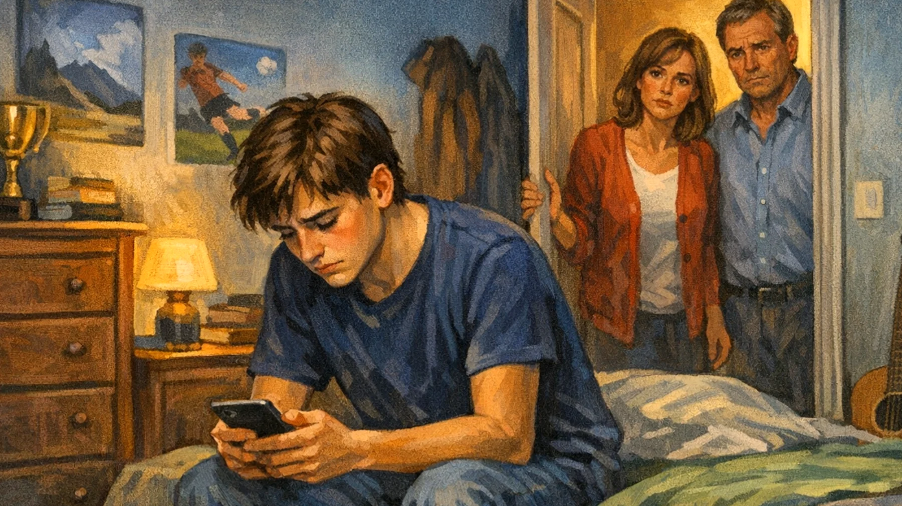 I genitori si preoccupano perché il loro figlio adolescente tende a isolarsi, ha pochi amici, evita le situazioni sociali e preferisce stare da solo in camera piuttosto che partecipare ad attività di gruppo o uscire con i coetanei"