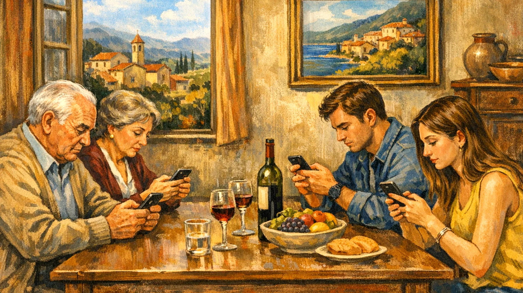 I nonni faticano a instaurare un dialogo profondo con i nipoti giovani adulti, che sembrano distanti, poco disponibili a condividere la propria vita e utilizzano un linguaggio e codici comunicativi difficili da comprendere per la generazione più anziana"