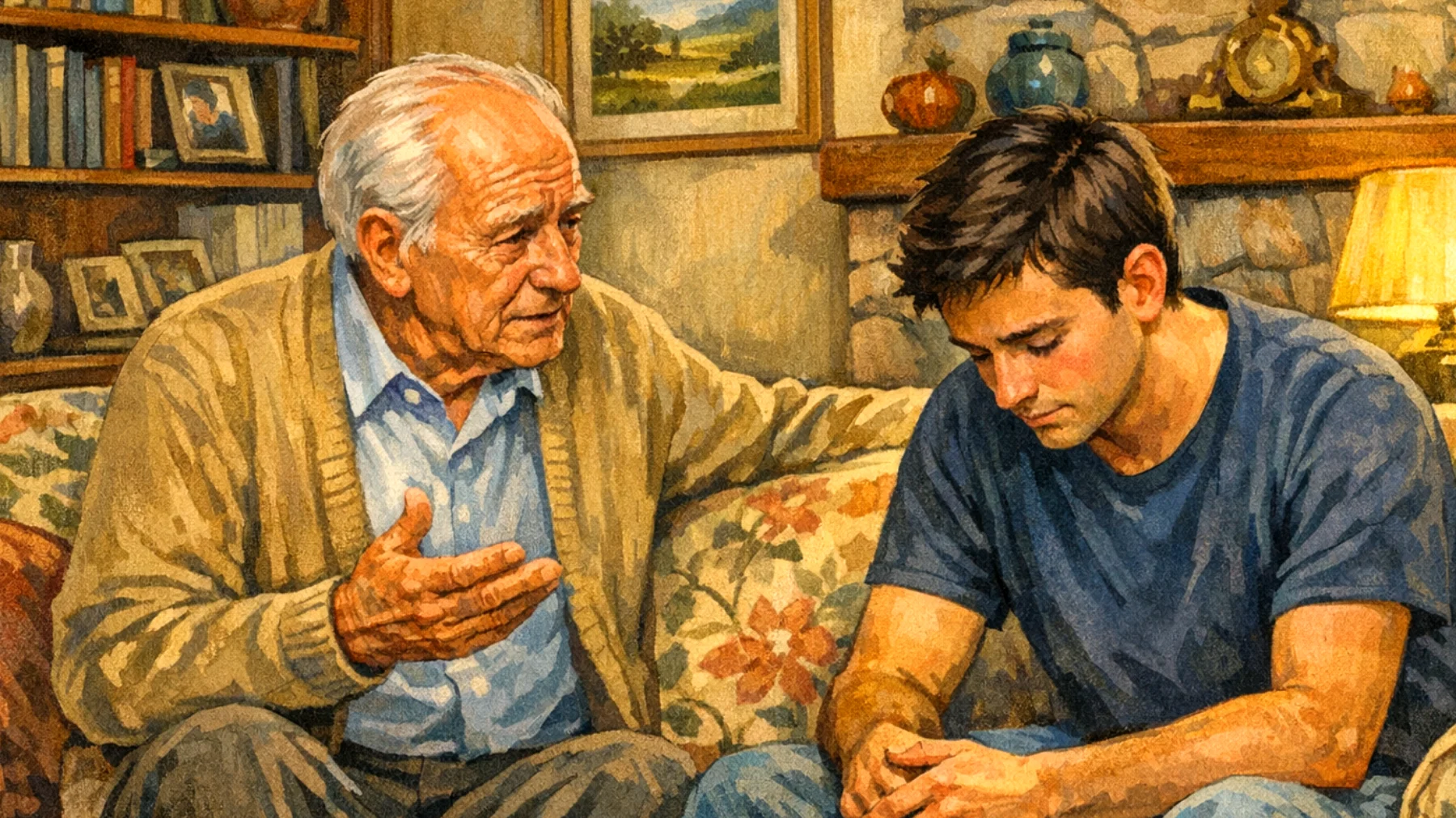 Il nonno si preoccupa perché il nipote giovane adulto è eccessivamente timido, si isola socialmente, fatica a costruire relazioni significative con i coetanei e tende a evitare situazioni di gruppo o eventi familiari"